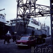 1973, Gdańsk, Polska.
Stocznia Gdańska im. Lenina.
Fot. Romuald Broniarek, zbiory Ośrodka KARTA