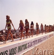 1973, brak miejsca.
Plaża.
Fot. Romuald Broniarek, zbiory Ośrodka KARTA
