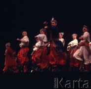1973, Warszawa, Polska.
Chór im. Aleksandrowa w Sali Kongresowej.
Fot. Romuald Broniarek, zbiory Ośrodka KARTA