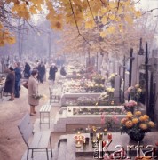 1973, Warszawa, Polska.
Cmentarz na Woli.
Fot. Romuald Broniarek, zbiory Ośrodka KARTA