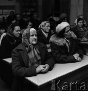 1974, Jazgarzew, Polska.
Zebranie przed wyborami do rad narodowych.
Fot. Romuald Broniarek, zbiory Ośrodka KARTA