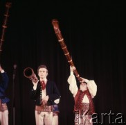 1974, Warszawa, Polska.
Zespół Pieśni i Tańca „Śląsk” im. Stanisława Hadyny w Sali Kongresowej.
Fot. Romuald Broniarek, zbiory Ośrodka KARTA