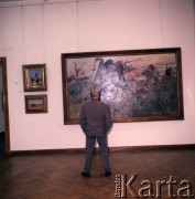 1973, Warszawa, Polska.
Wystawa malarstwa rosyjskiego w Muzeum Narodowym.
Fot. Romuald Broniarek, zbiory Ośrodka KARTA