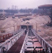 1973, Gdańsk, Polska.
Budowa Portu Północnego.
Fot. Romuald Broniarek, zbiory Ośrodka KARTA