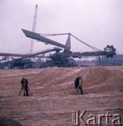 1973, Gdańsk, Polska.
Budowa Portu Północnego.
Fot. Romuald Broniarek, zbiory Ośrodka KARTA