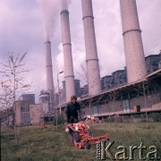 1974, Bogatynia, Polska.
Elektrownia Turów.
Fot. Romuald Broniarek, zbiory Ośrodka KARTA