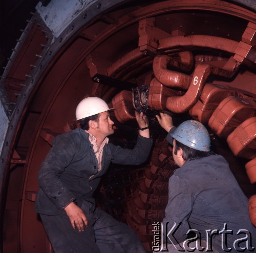 1974, Bogatynia, Polska.
Elektrownia Turów.
Fot. Romuald Broniarek, zbiory Ośrodka KARTA