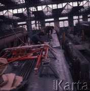 1974, Świdnica, Polska.
Fabryka Wagonów „Świdnica”.
Fot. Romuald Broniarek, zbiory Ośrodka KARTA