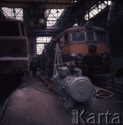 1974, Świdnica, Polska.
Fabryka Wagonów „Świdnica”.
Fot. Romuald Broniarek, zbiory Ośrodka KARTA