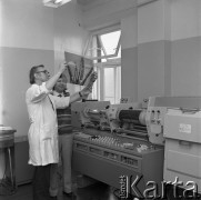 1974, Warszawa, Polska.
Drukarnia na ulicy Okopowej.
Fot. Romuald Broniarek, zbiory Ośrodka KARTA