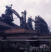 1974, Kraków, Nowa Huta, Polska.
Huta im. Lenina. 
Fot. Romuald Broniarek, zbiory Ośrodka KARTA
