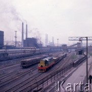 1974, Kraków, Nowa Huta, Polska.
Huta im. Lenina. 
Fot. Romuald Broniarek, zbiory Ośrodka KARTA
