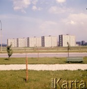 1974, Kraków, Nowa Huta, Polska.
Osiedle.
Fot. Romuald Broniarek, zbiory Ośrodka KARTA