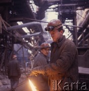 1974, Kraków, Nowa Huta, Polska.
Huta im. Lenina. 
Fot. Romuald Broniarek, zbiory Ośrodka KARTA