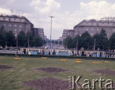 1974, Kraków, Nowa Huta, Polska.
Osiedle.
Fot. Romuald Broniarek, zbiory Ośrodka KARTA