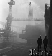 1974, Kraków, Nowa Huta, Polska.
Huta im. Lenina. 
Fot. Romuald Broniarek, zbiory Ośrodka KARTA