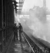1974, Kraków, Nowa Huta, Polska.
Huta im. Lenina. 
Fot. Romuald Broniarek, zbiory Ośrodka KARTA