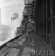1974, Kraków, Nowa Huta, Polska.
Huta im. Lenina. 
Fot. Romuald Broniarek, zbiory Ośrodka KARTA
