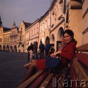 1974, Mielnik, Czechosłowacja.
Rynek.
Fot. Romuald Broniarek, zbiory ośrodka KARTA
