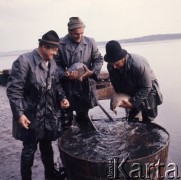 1974, Budziejowice, Czechosłowacja.
Gospodarstwo rybne.
Fot. Romuald Broniarek, zbiory Ośrodka KARTA