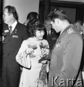 1974, Warszawa, Polska.
IX Zjazd Towarzystwa Przyjaźni Polsko-Radzieckiej w Sali Kongresowej.
Fot. Romuald Broniarek, zbiory Ośrodka KARTA