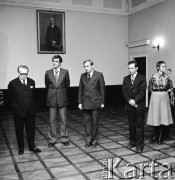 7.11.1974, Warszawa, Polska.
Uroczystość przyznania przez Magazyn Ilustrowany 