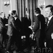 7.11.1974, Warszawa, Polska.
Uroczystość przyznania przez Magazyn Ilustrowany 