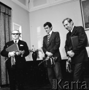 7.11.1974, Warszawa, Polska.
Uroczystość przyznania przez Magazyn Ilustrowany 