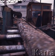 1975, Dębno, Polska.
Tartak.
Fot. Romuald Broniarek, zbiory Ośrodka KARTA