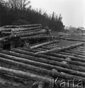 1975, Dębno, Polska.
Tartak.
Fot. Romuald Broniarek, zbiory Ośrodka KARTA
