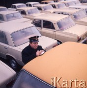 1975, Małaszewicze, Polska.
Port przeładunkowy PKP.
Fot. Romuald Broniarek, zbiory Ośrodka KARTA