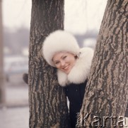 1975, brak miejsca.
Kobieta.
Fot. Romuald Broniarek, zbiory Ośrodka KARTA