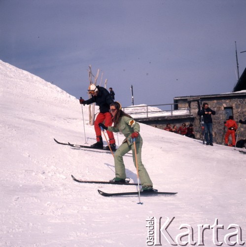 1975, Tatry, Polska.
Kasprowy Wierch.
Fot. Romuald Broniarek, zbiory Ośrodka KARTA