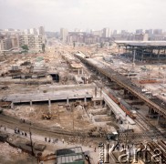1975, Warszawa, Polska.
Budowa Dworca Centralnego.
Fot. Romuald Broniarek, zbiory Ośrodka KARTA