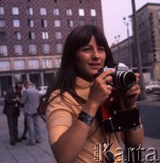 1975, Warszawa, Polska.
Plac Powstańców Warszawy.
Fot. Romuald Broniarek, zbiory Ośrodka KARTA