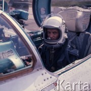 1975, Poznań, Polska.
62 Pułk Lotnictwa Myśliwskiego im. Powstańców Wielkopolskich.
Fot. Romuald Broniarek, zbiory Ośrodka KARTA