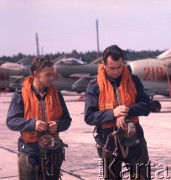 1975, Poznań, Polska.
62 Pułk Lotnictwa Myśliwskiego im. Powstańców Wielkopolskich.
Fot. Romuald Broniarek, zbiory Ośrodka KARTA