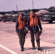 1975, Poznań, Polska.
62 Pułk Lotnictwa Myśliwskiego im. Powstańców Wielkopolskich.
Fot. Romuald Broniarek, zbiory Ośrodka KARTA