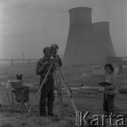 1975, Dąbrowa Górnicza, Polska.
Budowa Huty Katowice.
Fot. Romuald Broniarek, zbiory Ośrodka KARTA
