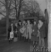 1976, Podbiel, Polska.
Zespół muzyczny 