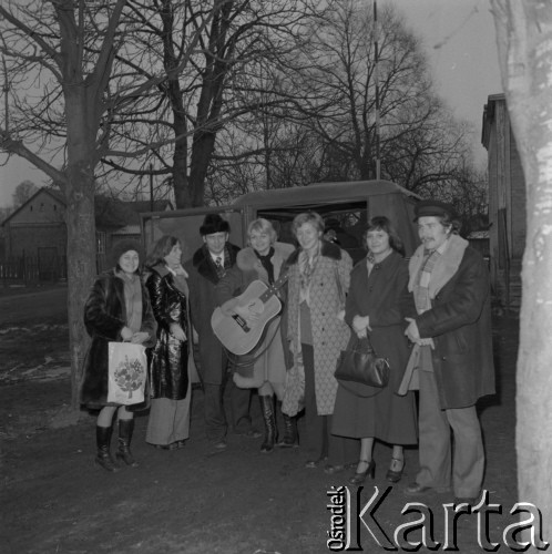 1976, Podbiel, Polska.
Zespół muzyczny 