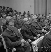 1976, Warszawa, Polska.
Plenum Zarządu Głównego Towarzystwa Przyjaźni Polsko-Radzieckiej poświęcone kulturze.
Fot. Romuald Broniarek, zbiory Ośrodka KARTA