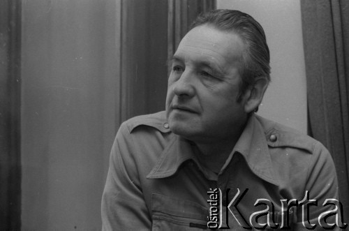 1978, Polska.
Reżyser Andrzej Wajda.
Fot. Romuald Broniarek, zbiory Ośrodka KARTA