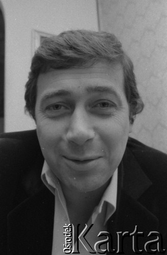 1979, Polska.
Aktor Janusz Gajos z żoną.
Fot. Romuald Broniarek, zbiory Ośrodka KARTA
