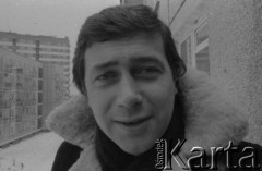 1979, Polska.
Aktor Janusz Gajos z żoną.
Fot. Romuald Broniarek, zbiory Ośrodka KARTA