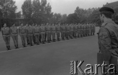 1979, Opole, Polska.
10 Sudecka Dywizja Pancerna im. Bohaterów Armii Radzieckiej.
Fot. Romuald Broniarek, zbiory Ośrodka KARTA