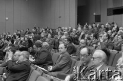 1981, Warszawa, Polska.
Plenum Zarządu Głównego Towarzystwa Przyjaźni Polsko-Radzieckiej.
Fot. Romuald Broniarek, zbiory Ośrodka KARTA