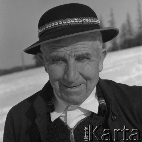 1981, Tatry, Polska.
Góral.
Fot. Romuald Broniarek, zbiory ośrodka KARTA