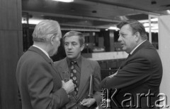 1981, Warszawa, Polska.
Rozdanie nagród teatralnych tygodnika 