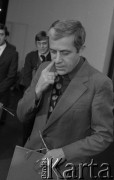 1981, Warszawa, Polska.
Rozdanie nagród teatralnych tygodnika 